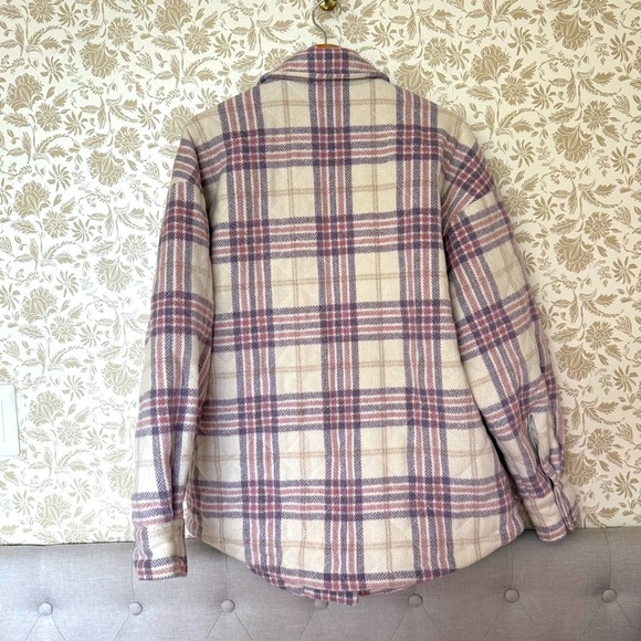 Lovers + Friends Simon Shacket in Pink Plaid – Size S – Sold out at Revolve - Picture 7 of 7